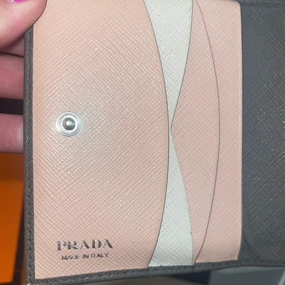 Prada Bifold Compact Wallet with COA Card - Picture 6 of 8